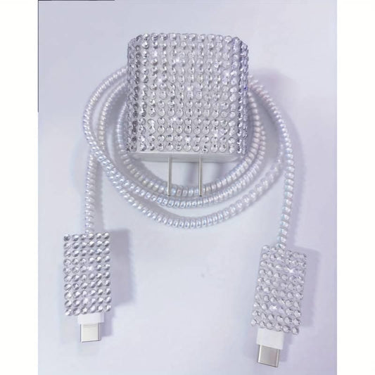 Diamond Stone iPhone Charger Case