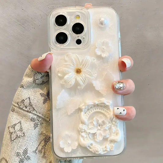 Ivory Grace iPhone Studded case