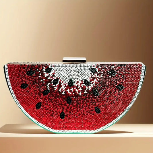 Ruby Watermelon Clutch