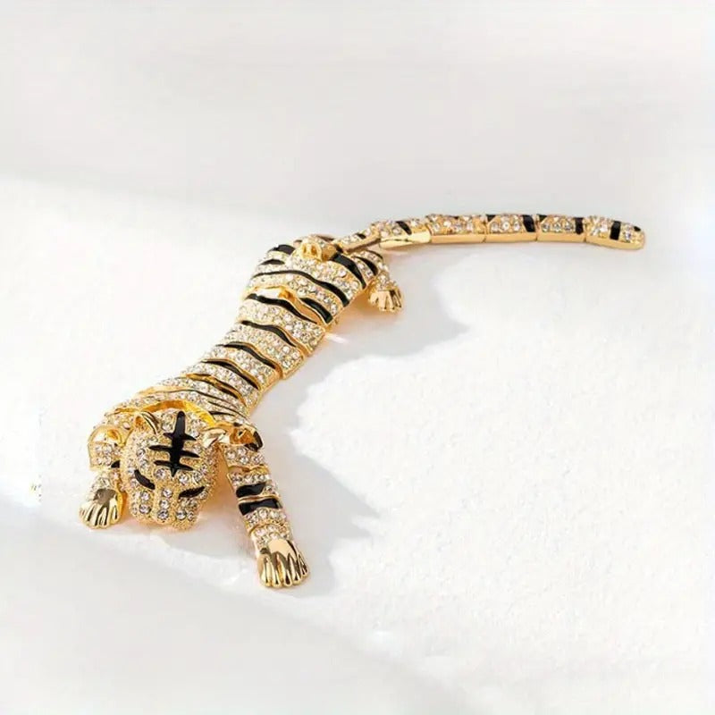 Tiger Royale Brooch