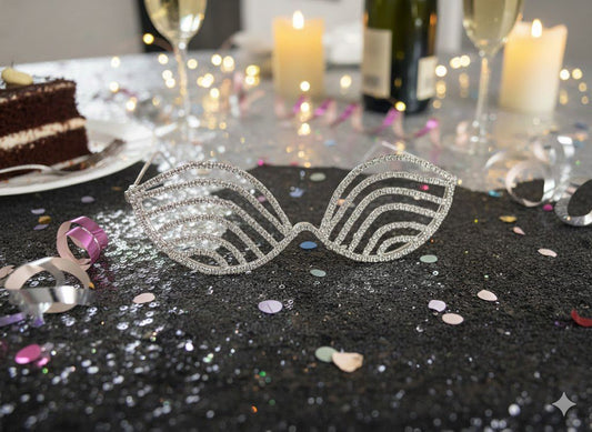 Crystal Leaf sunglasses .