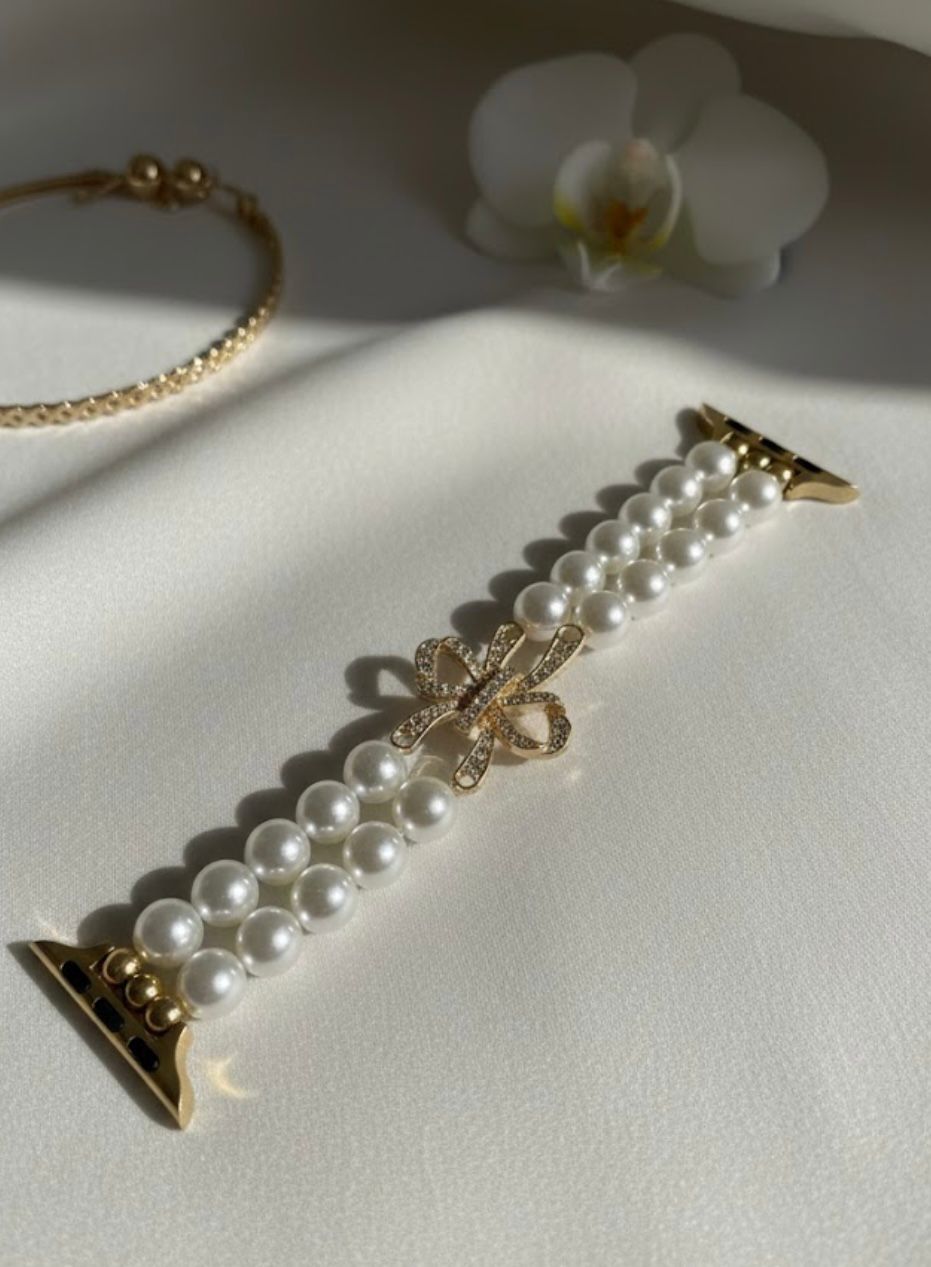 Bow charm iWatch straps