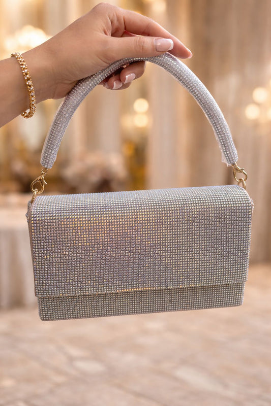 Square Shine Handbag