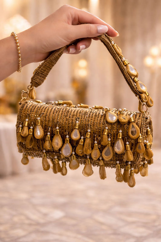 Indian Mirror Tassel