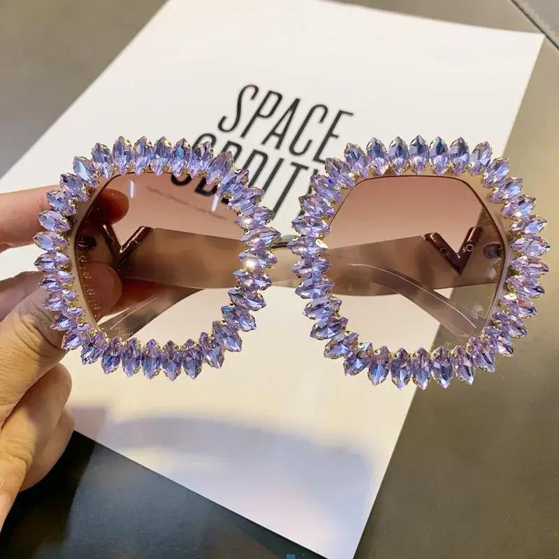 Aria Purple Sunglasses