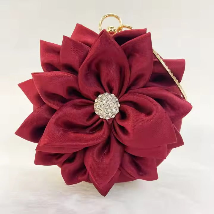 Jasmine Petal Mehroon Clutch