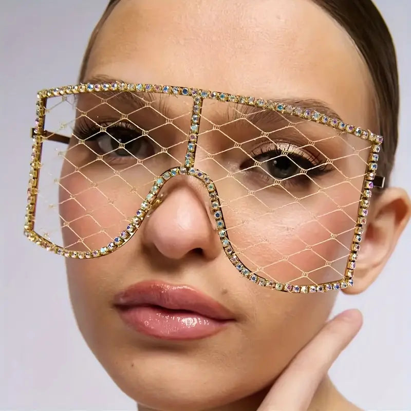 Oversized Unique Glasses