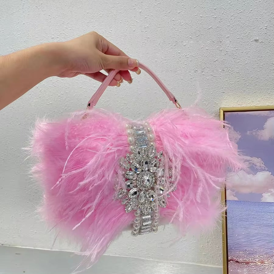 Brielle Furry Bag