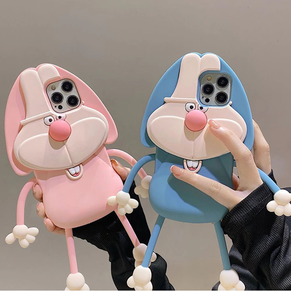 iPhone Silicone Puppy  Case