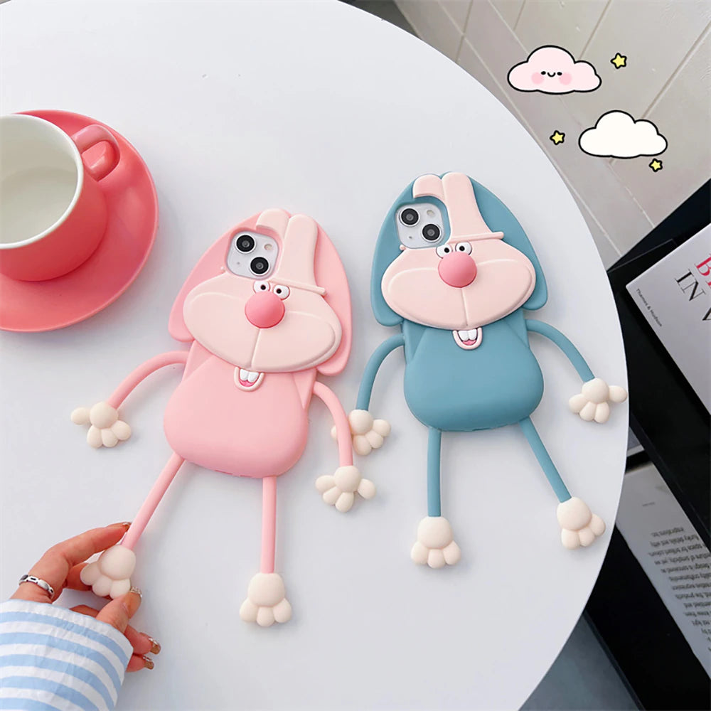 iPhone Silicone Puppy  Case