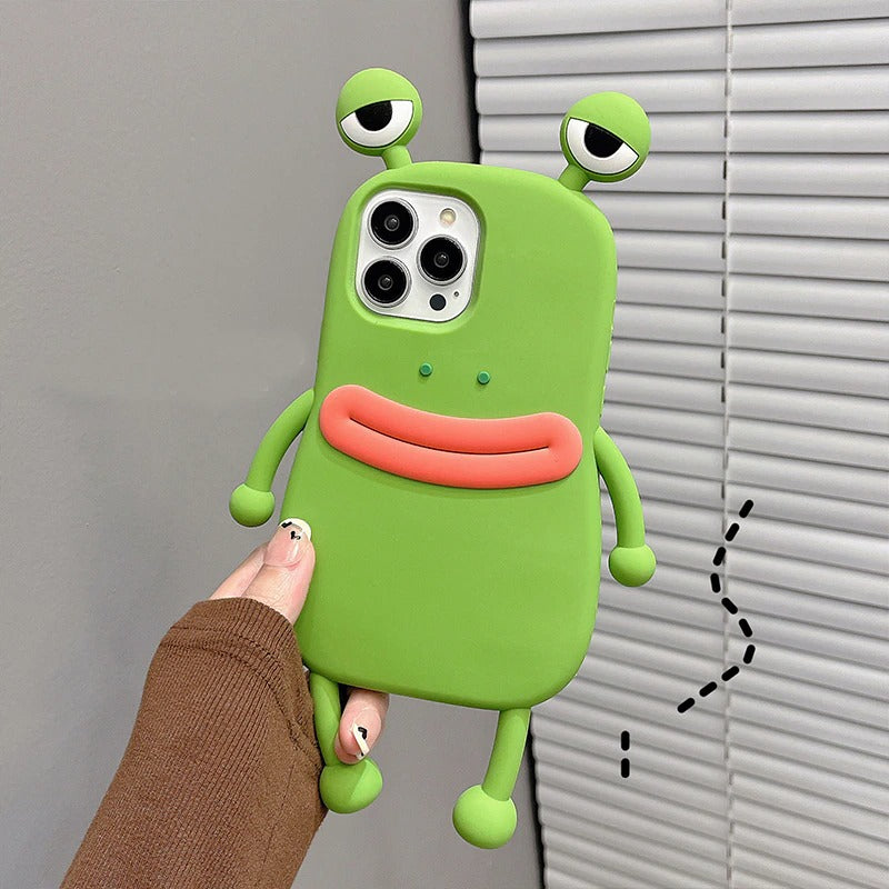 Luxury Froggy iPhone Silicone Case