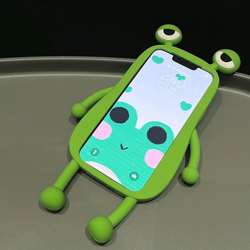 Luxury Froggy iPhone Silicone Case