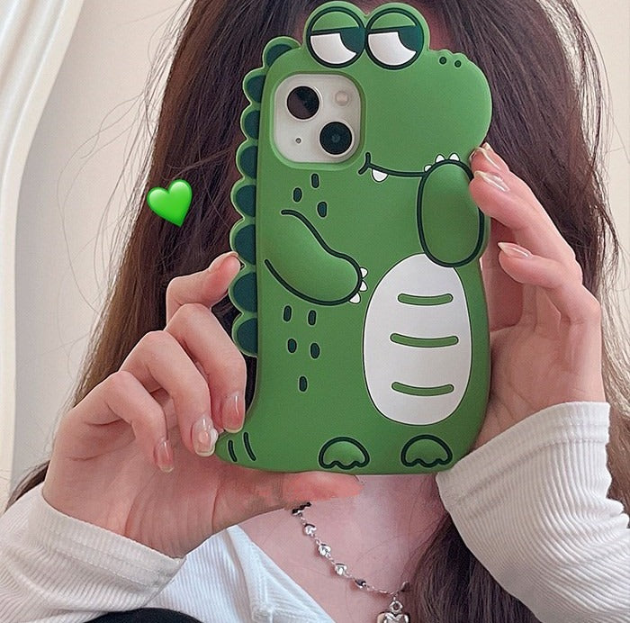 Soft Croco iPhone Silicone Case