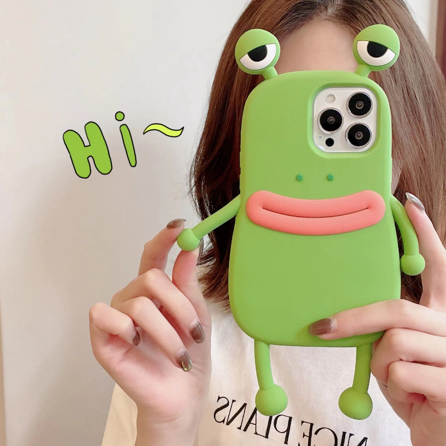 Luxury Froggy iPhone Silicone Case