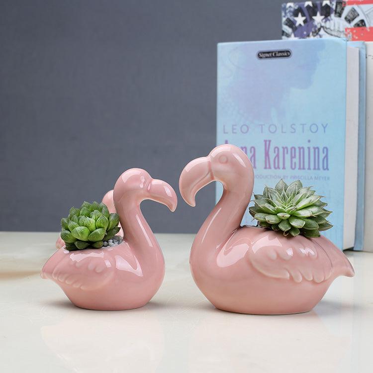 Flamingo Planters