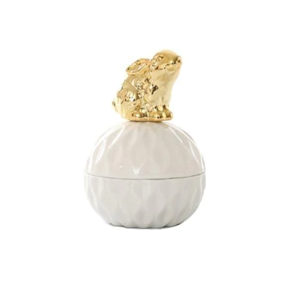 White Gold Theme Jewelry Box