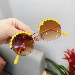 Premium floral kids sunglasses