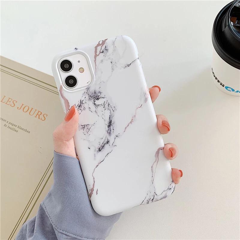 Premium Soft Marble iPhone Case