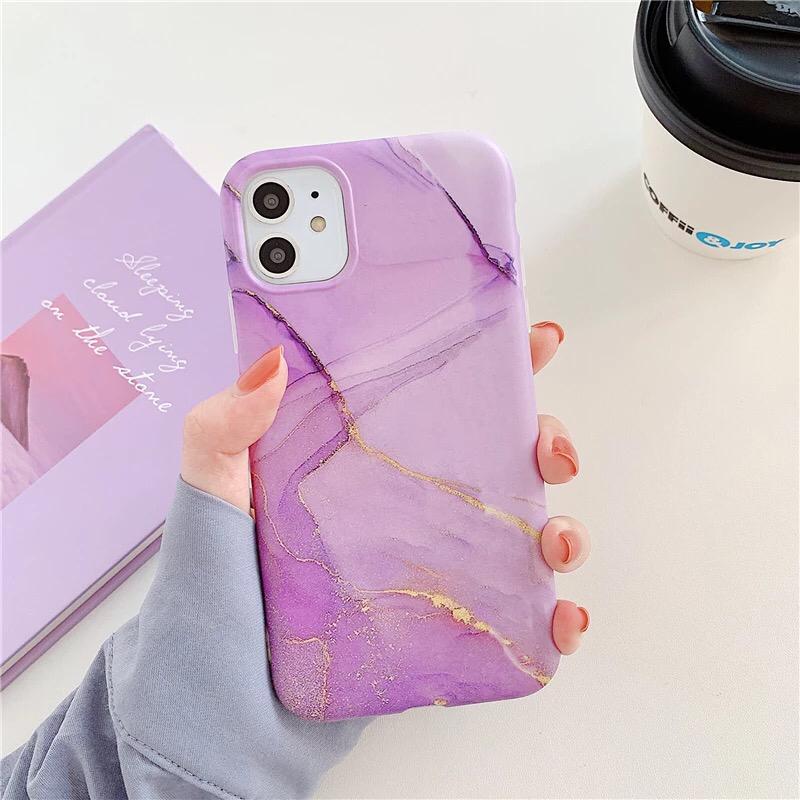 Premium Soft Marble iPhone Case