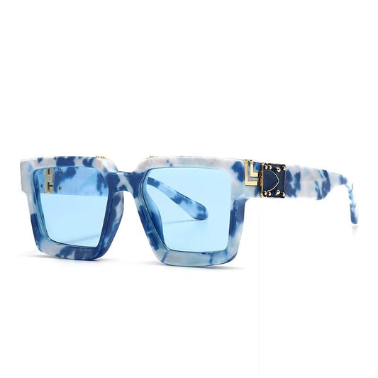 Premium Blue Frame Sunglasses