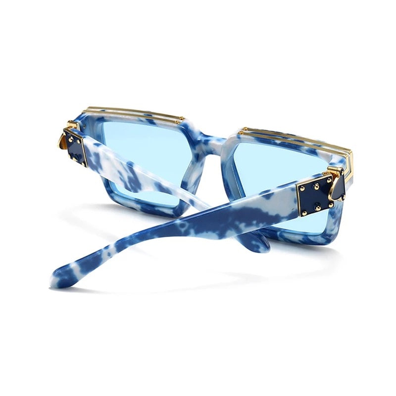 Premium Blue Frame Sunglasses