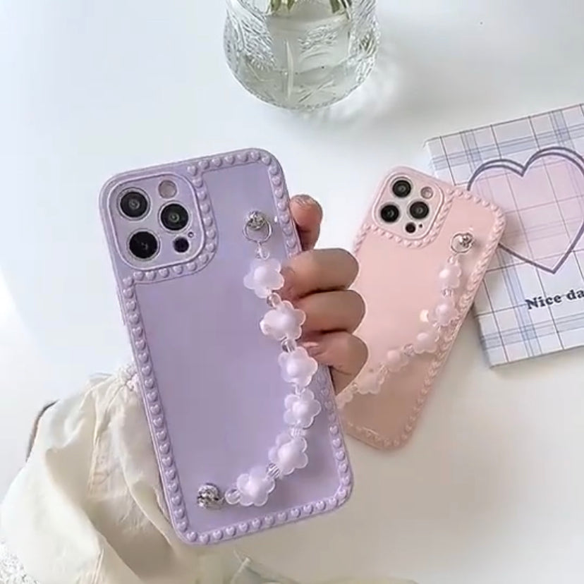 Floral Soft Chain Case – ThePurpleWings