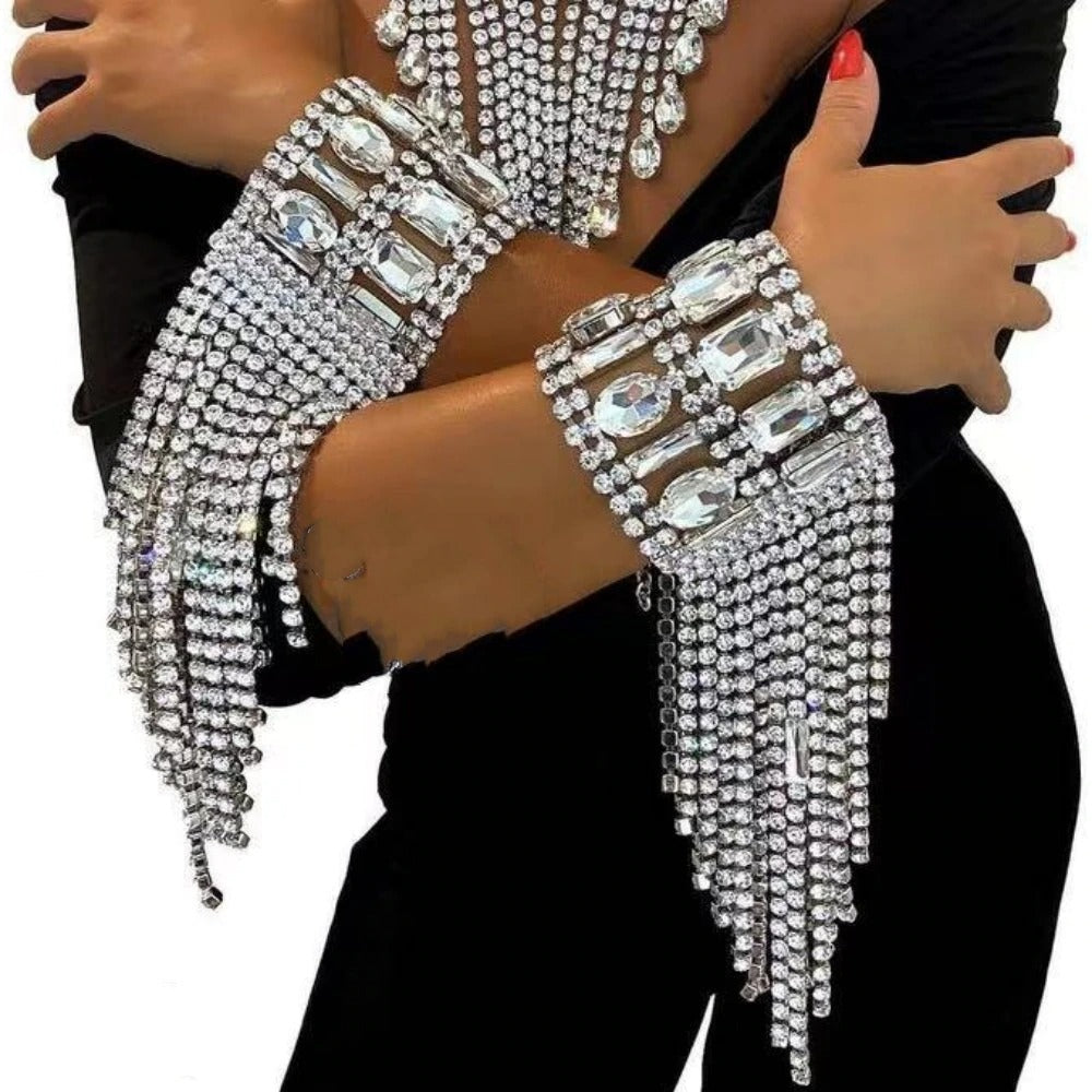 Luxury Studded Hand Bracelet
