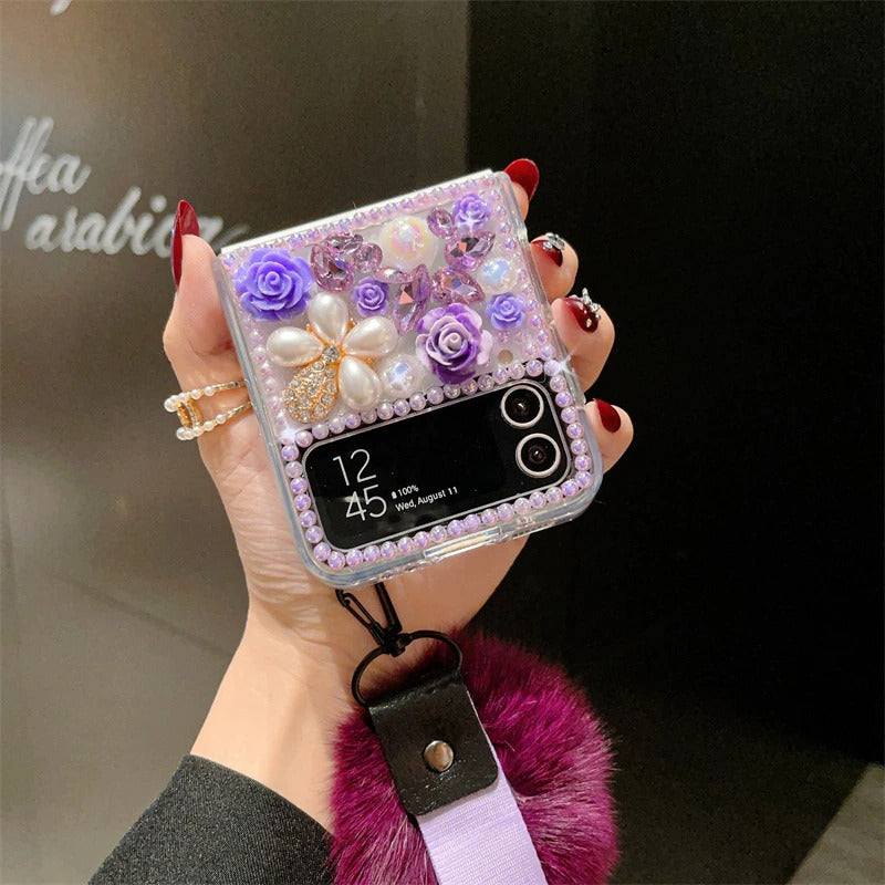 Premium Rose Studded Case