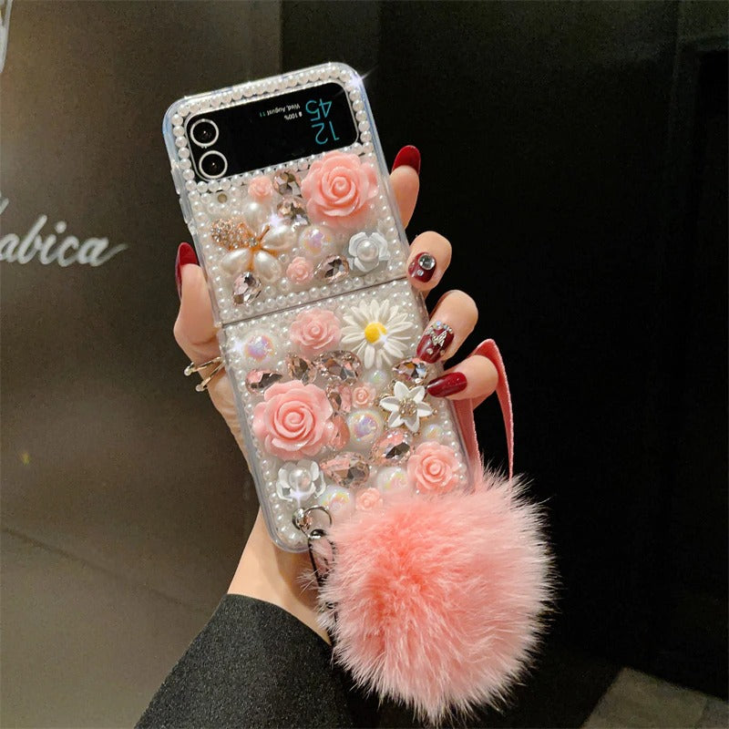 Premium Rose Studded Case