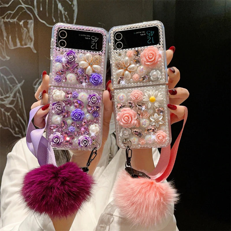 Premium Rose Studded Case