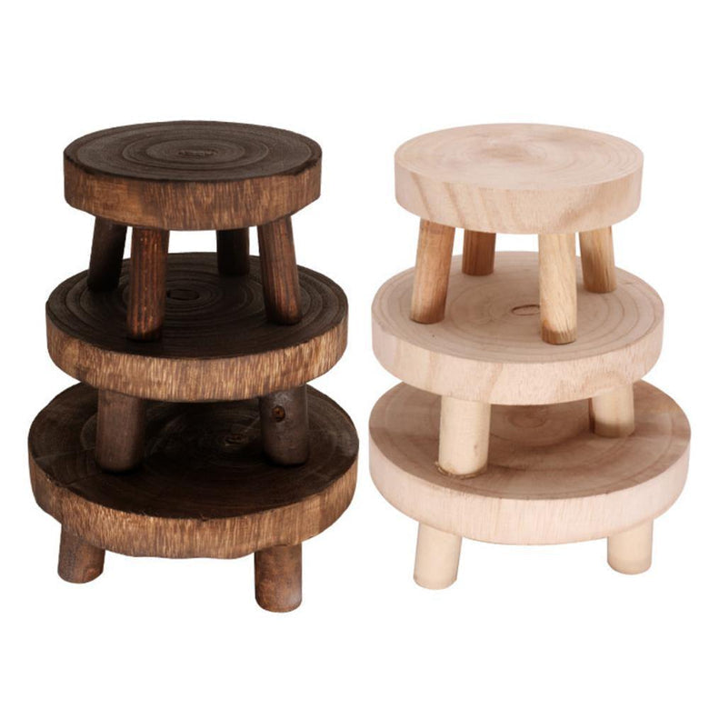 Wooden Stool Stand