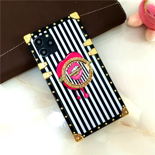 Premium Square Holder iPhone Case